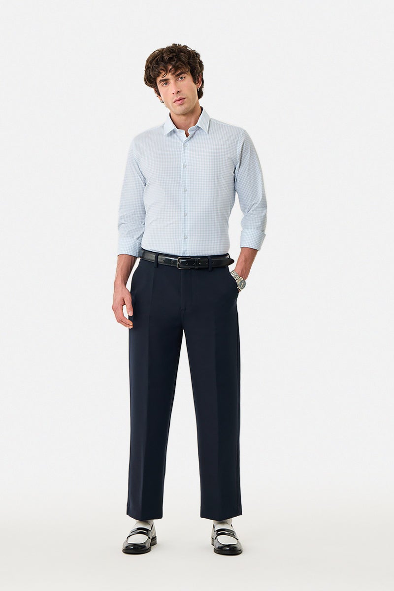 SNITCH Stretch Regular Fit Trousers - Image 2